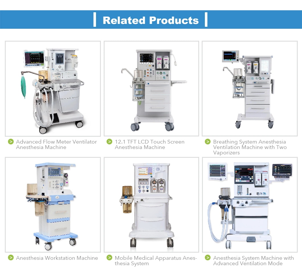 Multifunctional Workstation Anesthesia Machine with Ventilator