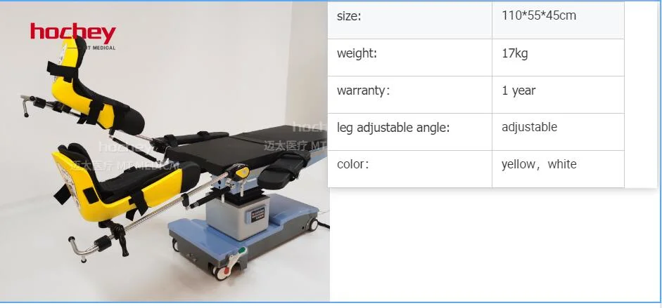 Hochey Medical Surgical Table Instruments Leg Holder Lift Assist Adjustable Lithotomy Position Stirrups